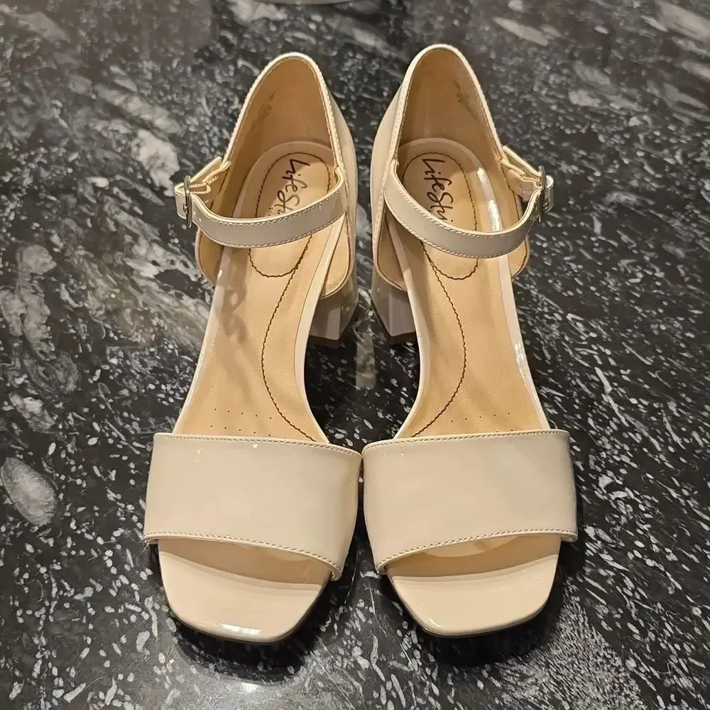 BRAND NEW LIFESTRIDE WOMEN'S BOMBSHELL BLOCK HEEL SANDAL